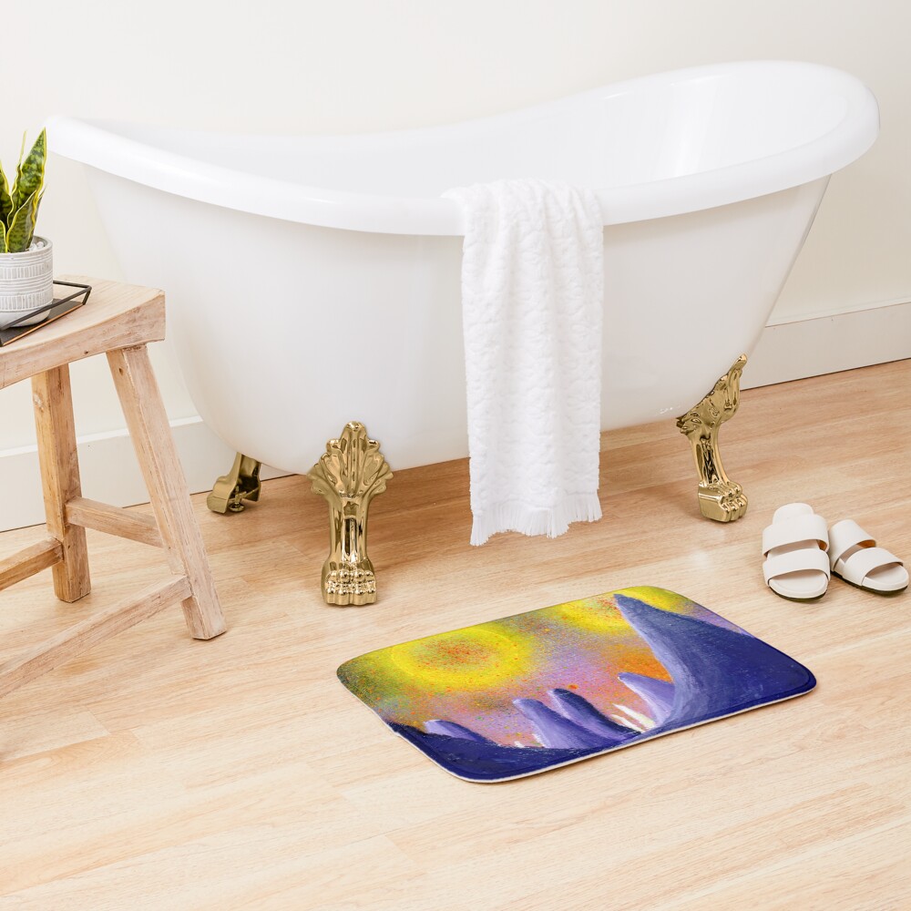 Item preview, Bath Mat designed and sold by InfinitePathArt.