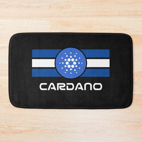 Item preview, Blue Striped Cardano (ADA) Crypto Design designed and sold by Funny-Tees4U.