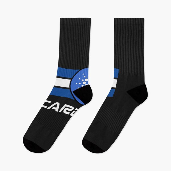 Item preview, Blue Striped Cardano (ADA) Crypto Design designed and sold by Funny-Tees4U.