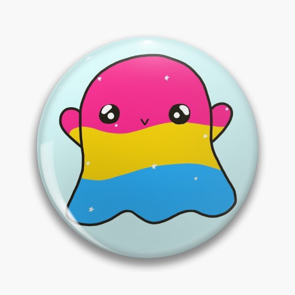 Item preview, Pansexual ghost designed and sold by thestrangerfrog.
