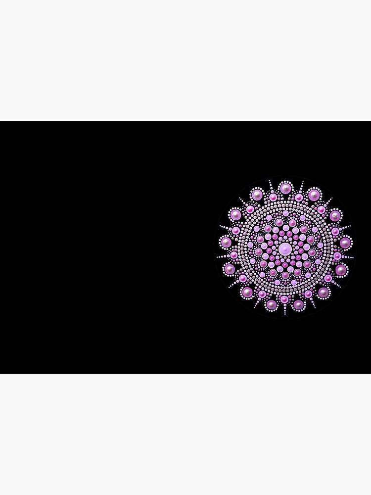 Baby Pink Mandala Dot Art Hardcover Journal for Sale by