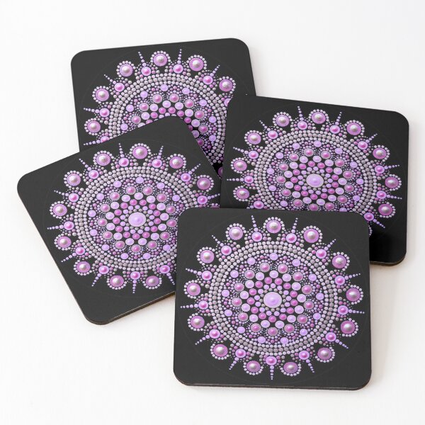 Item preview, Baby Pink Mandala Dot Art designed and sold by FaerieRealm.
