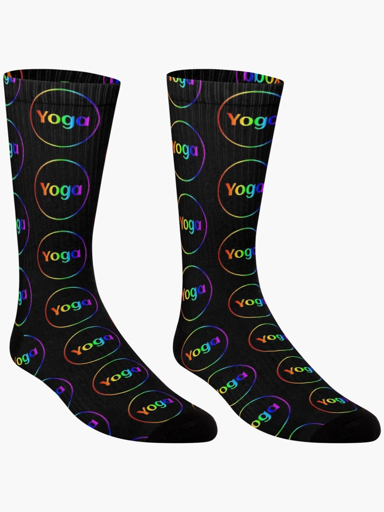 Thumbnail 3 of 5, Socks, Yoga designed and sold by InfinitePathArt.