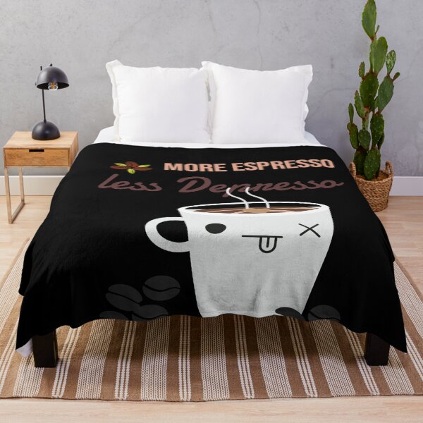 Item preview, More Espresso Less Deppresso Saying Gift designed and sold by Merchandiser099.