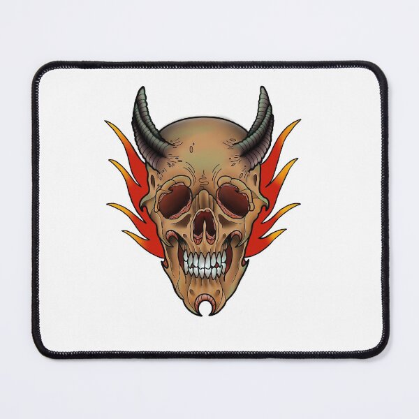 Item preview, Horned Skull designed and sold by xgoblinx026.