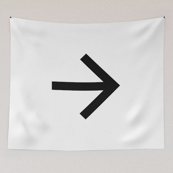 Item preview, MDI Arrow Right designed and sold by GnarlyFurtardo.