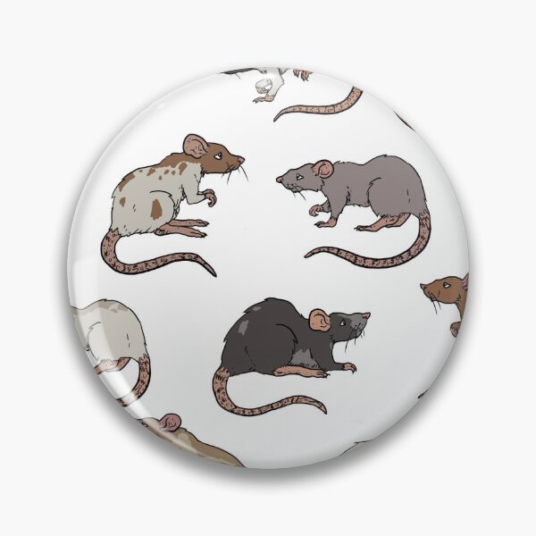Item preview, Rat Pattern designed and sold by RootSpellStudio.