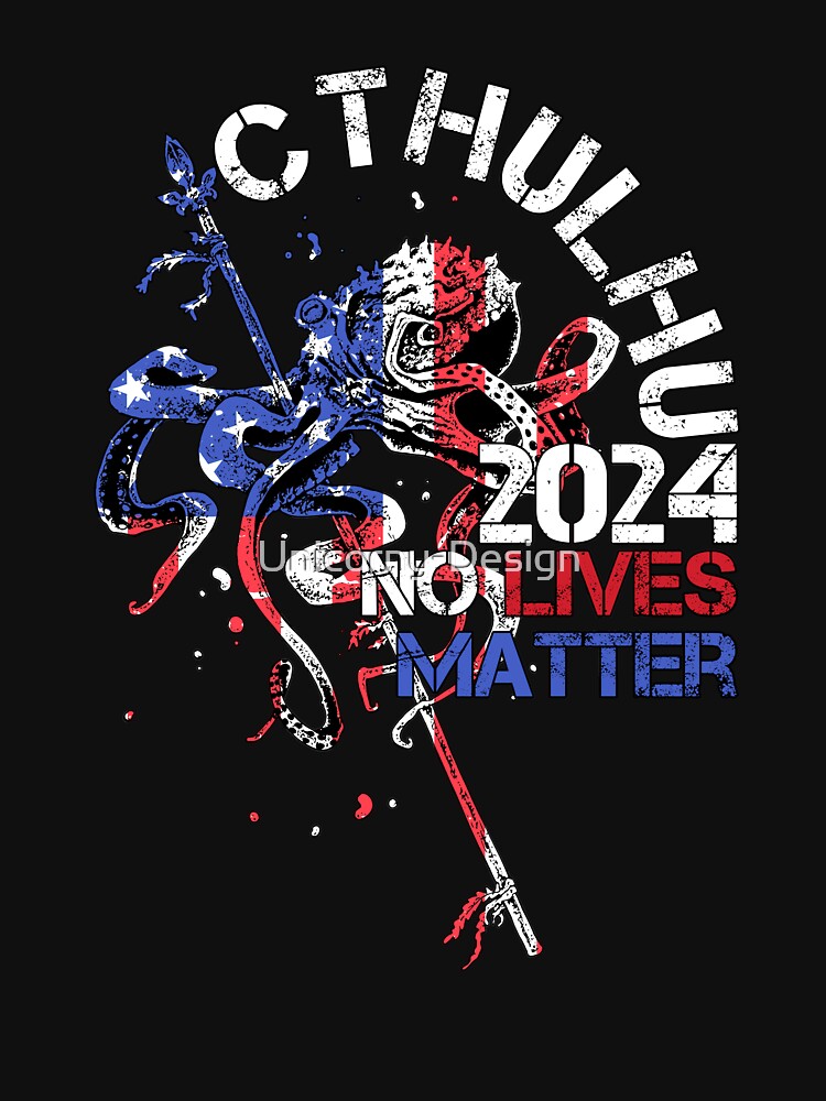 Cthulhu 2024 No Lives Matter Xmas Sweater, No Lives Matter Sweater, Cthulhu 2024 Sweater, Xmas Cthulhu 2024, Ulgy 2024 Xmas sweater, Best Gift