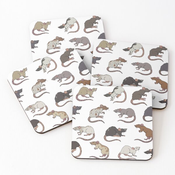 Item preview, Rat Pattern designed and sold by RootSpellStudio.