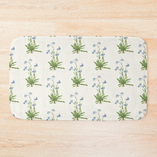 Item preview, Alpine Forget-me-not - Myosotis alpestris  - botanical illustration designed and sold by chimakingthings.