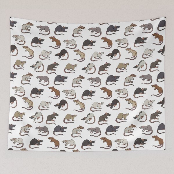 Item preview, Rat Pattern designed and sold by RootSpellStudio.