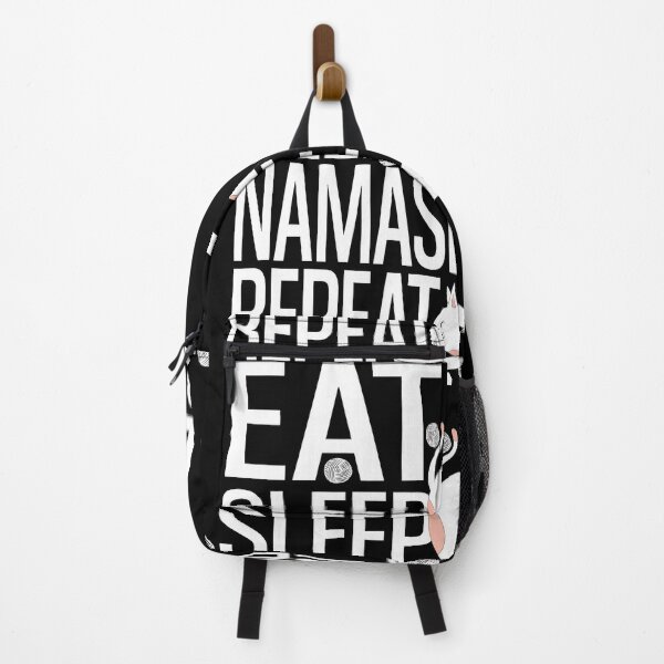 Item preview, Namasleigh Cat Yoga Eat Sleep Meme Repeat designed and sold by ARTsPlural.