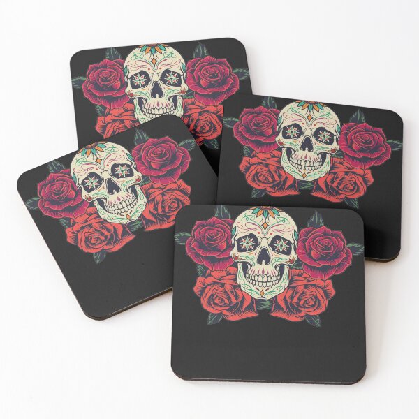 Item preview, skull with floral designed and sold by ACHRAF877.