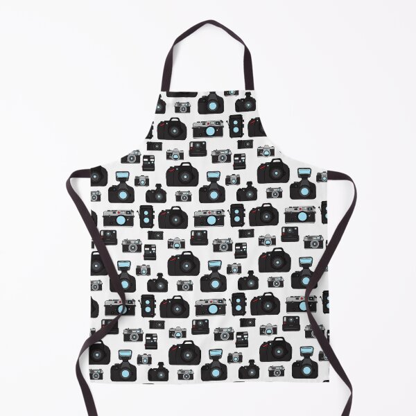 Item preview, Retro and Modern Cameras Pattern designed and sold by HotHibiscus.