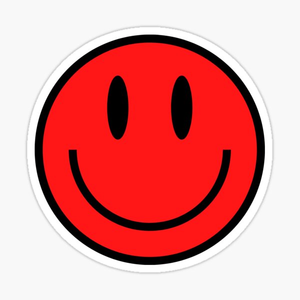 Red Smiley Face Logo Home