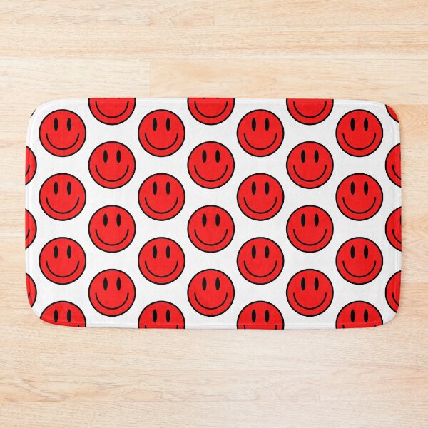 Item preview, Smiley Face in Red designed and sold by emilykroll.