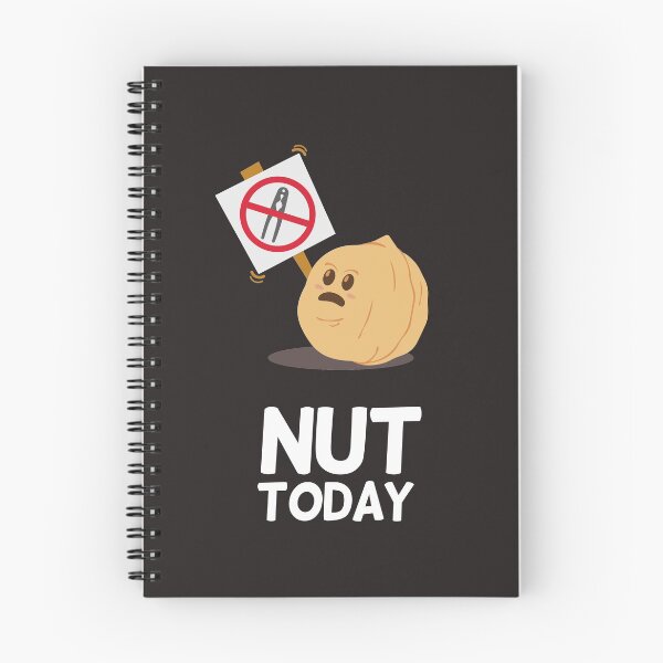 Item preview, Nut Today | Gift Ideas | Funny Walnut | Puns Jokes designed and sold by Fluffy-Vectors.