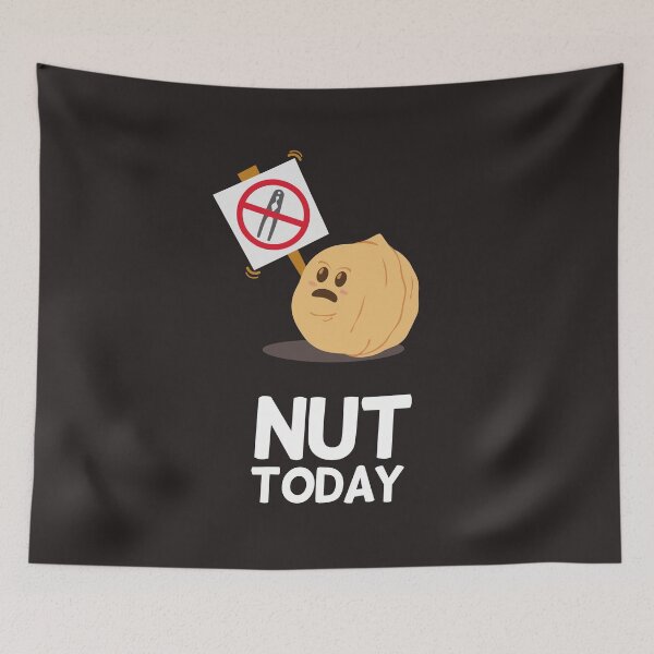 Item preview, Nut Today | Gift Ideas | Funny Walnut | Puns Jokes designed and sold by Fluffy-Vectors.