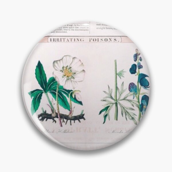 Item preview, Vintage Poisonous Plants Botanical Illustration designed and sold by TheLykosApparel.