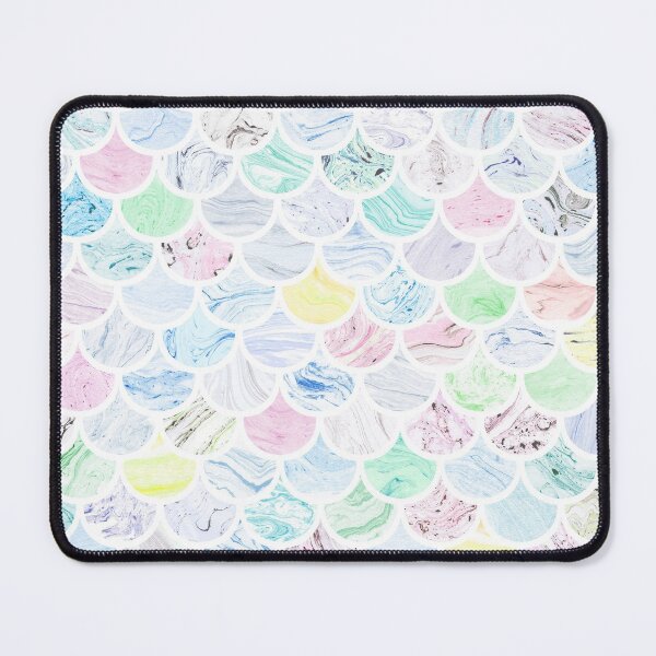Item preview, Cool Colorful Rainbow Mermaid Scales Textured Watercolor Pattern Under the Sea Design designed and sold by KaylaStudio.