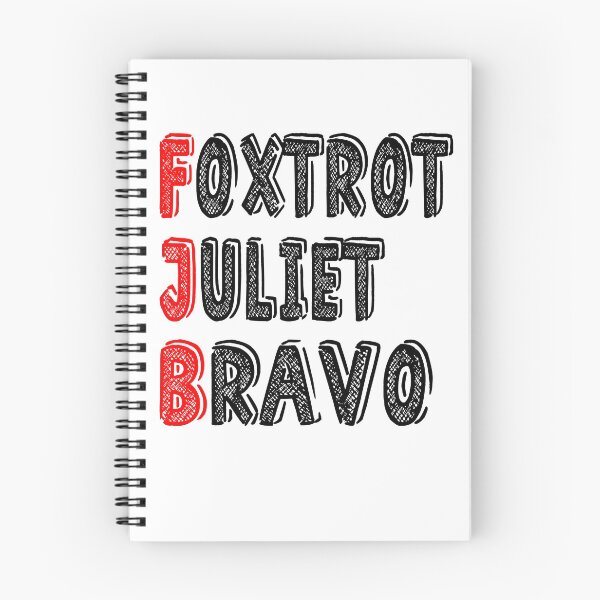 Item preview, Foxtrot Juliet Bravo designed and sold by Han Zo.