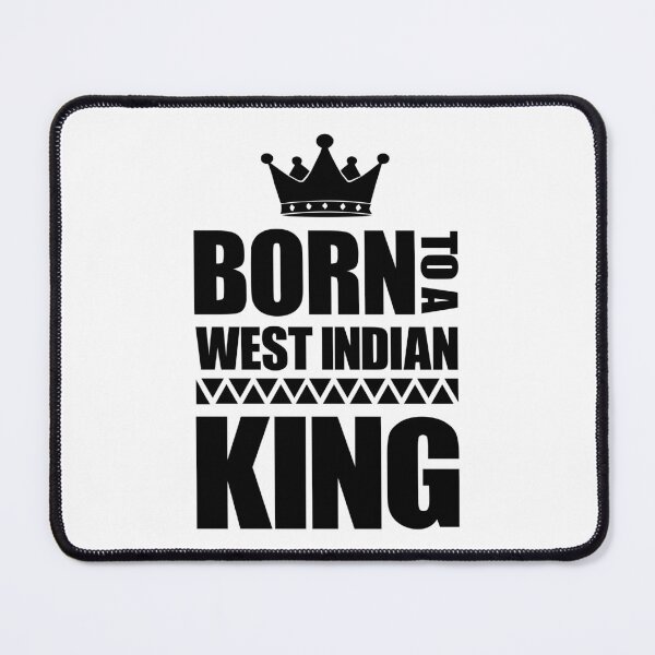 Item preview, Born to a West Indian King designed and sold by IdentiTee Studios.