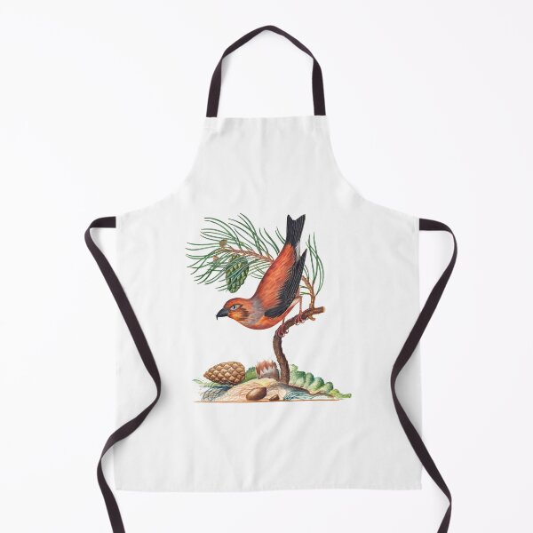 Item preview, Red crossbill with pine tree by James Bolton designed and sold by mycloudzdesign.