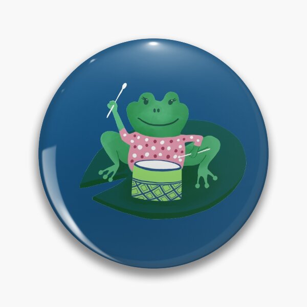 Item preview, Drummer Frog designed and sold by creativinchi.