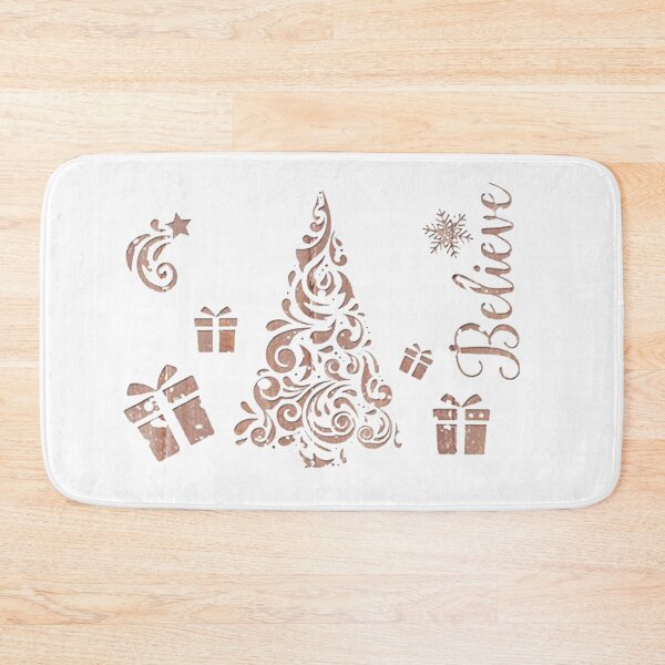 Item preview, Christmas tree Believe Unique design designed and sold by Poetic4Passion.