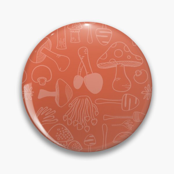 Item preview, Fungi Pattern 4 designed and sold by HomebodySociety.