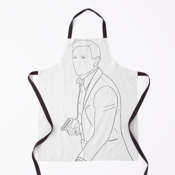 Item preview, Daniel Craig James line art designed and sold by PrintsEntmt.