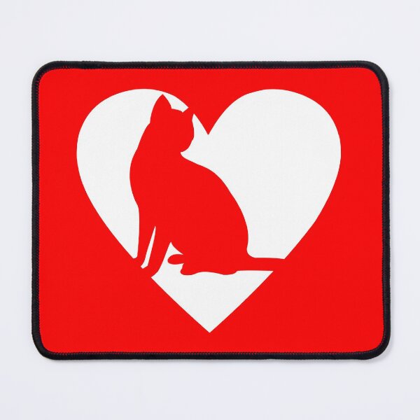 Item preview, Cat with heart designed and sold by saechla.