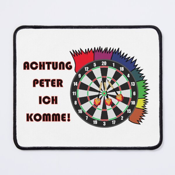 Item preview, Attention Peter I'm coming! - darts designed and sold by saechla.