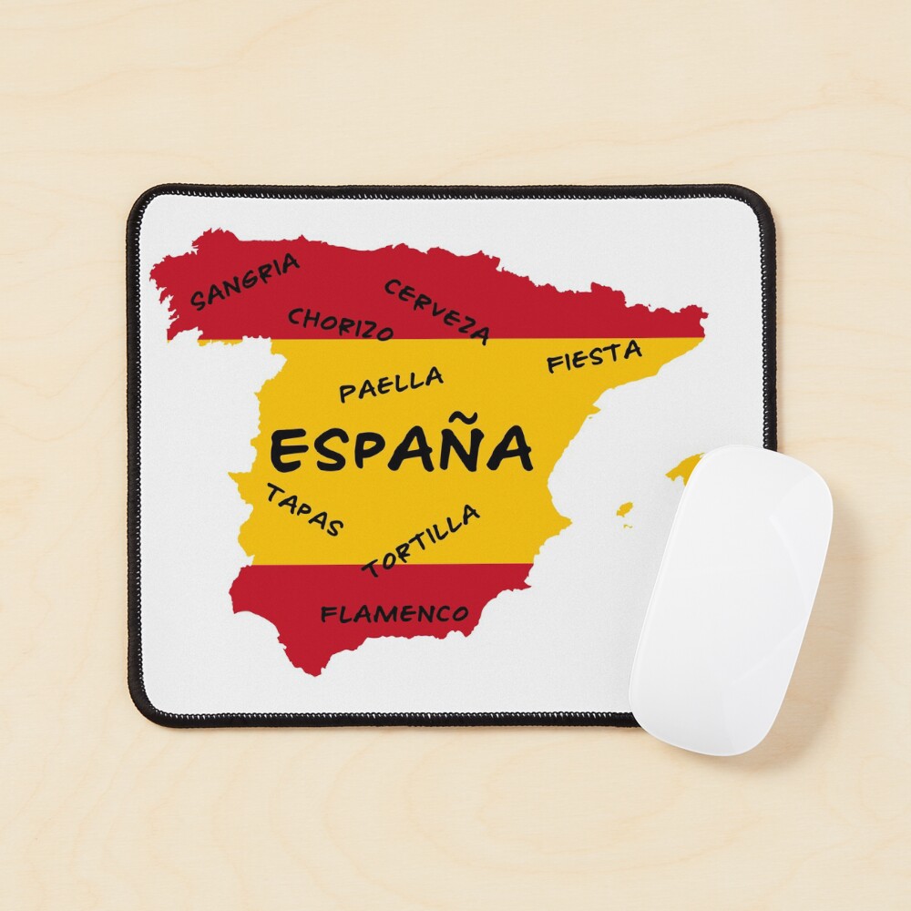 Sticker Espagne Pastille Badge - Sticker A moi Etiquette & Autocollant