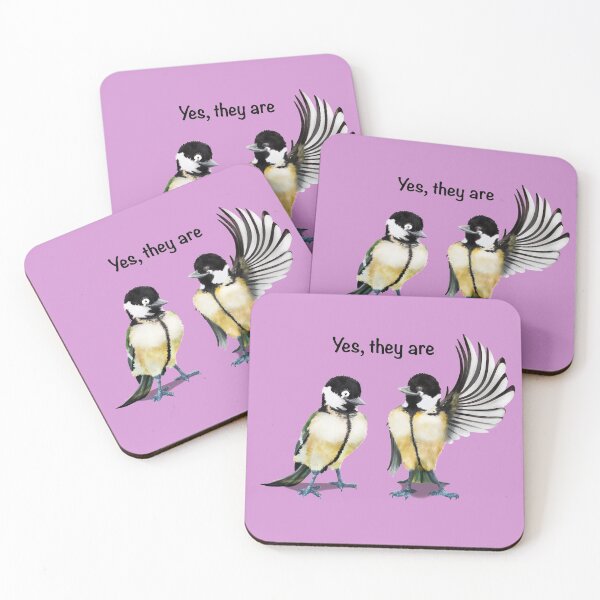 Item preview, Great Tits | Cartoon Great Tit Birds  designed and sold by Snootrac.