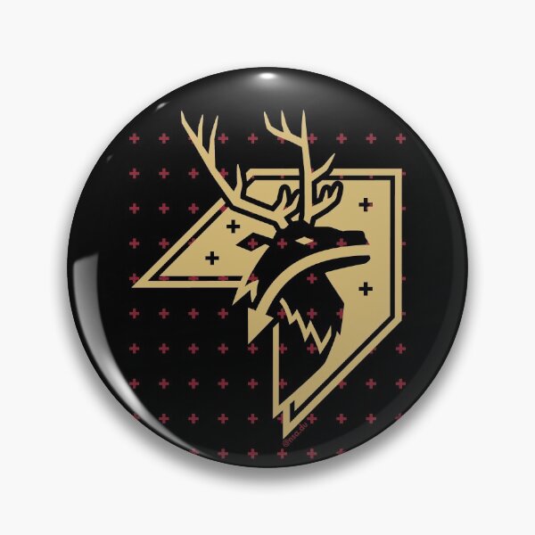 Item preview, NSA Elk Head - dark version designed and sold by Badwinds Studios.