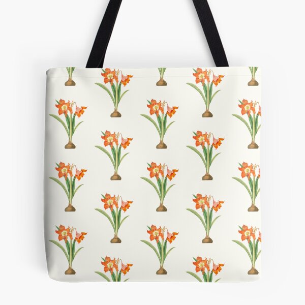 Item preview, Barbados lily - Hippeastrum puniceum - botanical illustration designed and sold by chimakingthings.