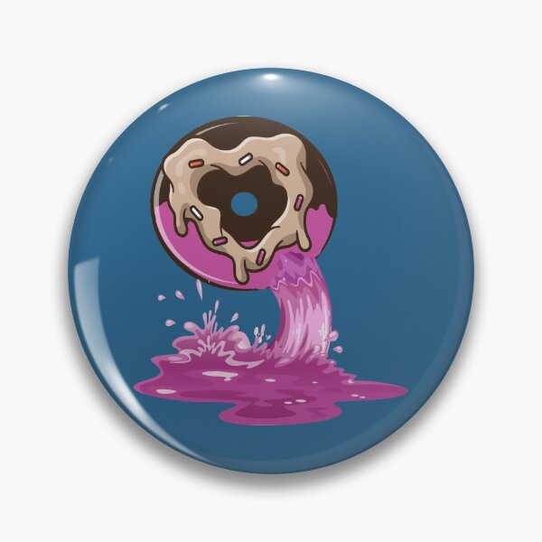 Item preview, Strawberry waterfall donut designed and sold by Donutlovers.