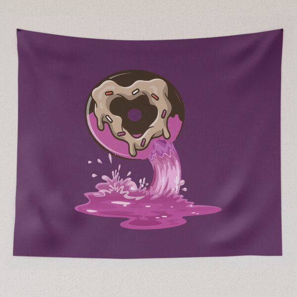 Item preview, Strawberry waterfall donut designed and sold by Donutlovers.