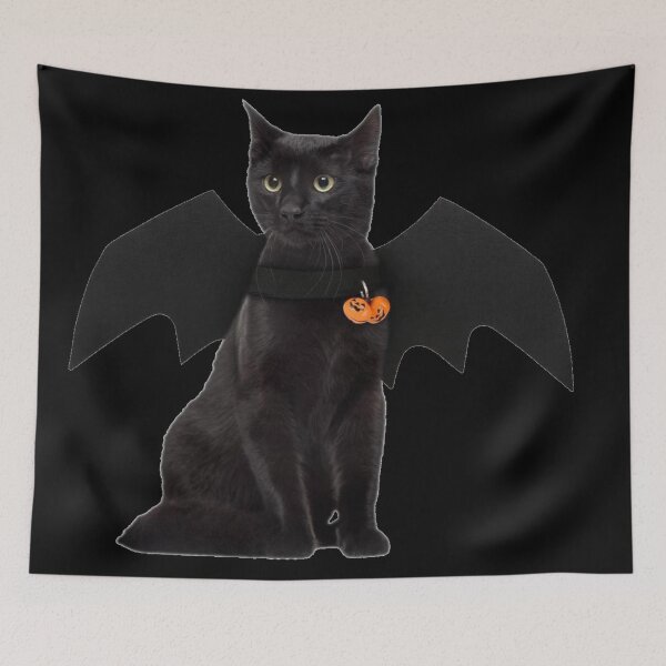 Item preview, Black Cat With Bat Wings designed and sold by Marcinho1605.