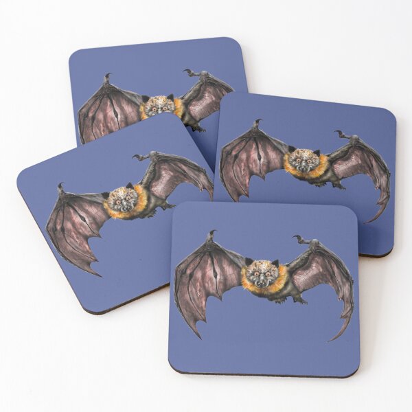 Item preview, Flying Sky Puppy | Cartoon Flying Fox Bat  designed and sold by Snootrac.