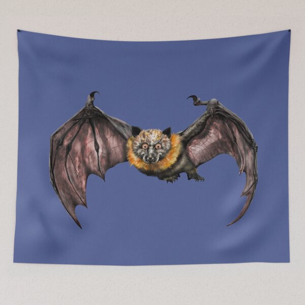 Item preview, Flying Sky Puppy | Cartoon Flying Fox Bat  designed and sold by Snootrac.