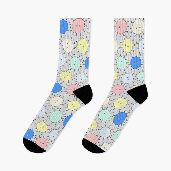 Item preview, Cute Coronaviruses on Grey designed and sold by fogoosherie.