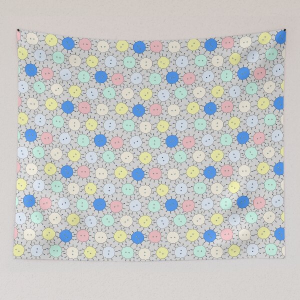 Item preview, Cute Coronaviruses on Grey designed and sold by fogoosherie.