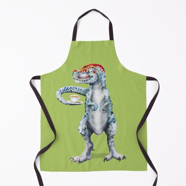 Artikelvorschau, Tee-Rex | Blauer Cartoon Tyrannosaurus Rex Dinosaurier entworfen und verkauft von Snootrac.