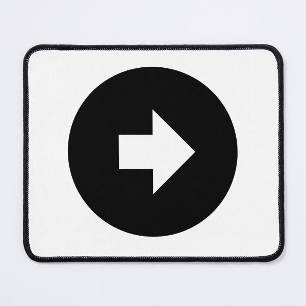 Item preview, MDI Arrow Right Bold Circle designed and sold by GnarlyFurtardo.