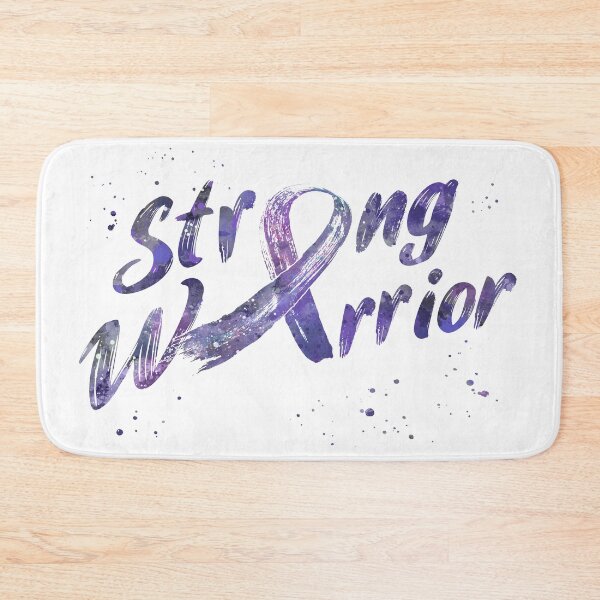 Item preview, Strong Warrior Lavender Cancer Ribbon, all cancers designed and sold by EvasDreams.