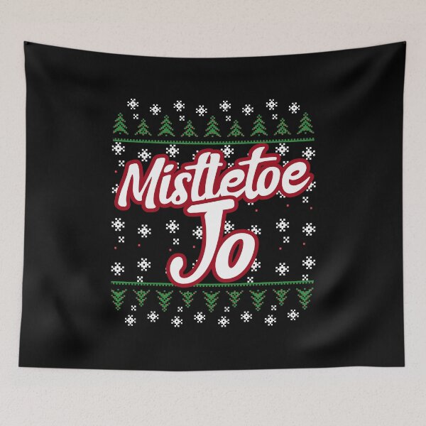 Item preview, Mistletoe Jo Christmas Party Name Group Graphic designed and sold by GO SHIRT-TEE.