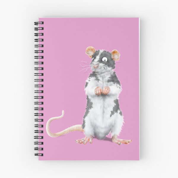 Item preview, Friends of the Pied Piper | Cartoon Patchy Grey Rat  designed and sold by Snootrac.