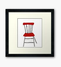 La Chaise Framed Print
